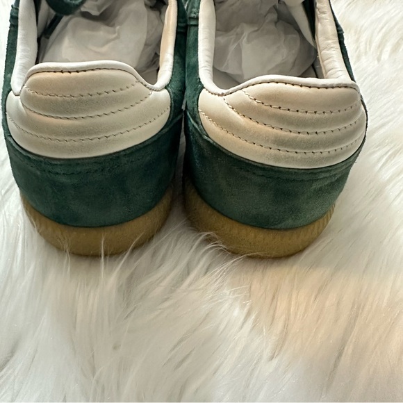 Alohas tb. 490 Rife Forest Green Leather Sneakers - Picture 9 of 15